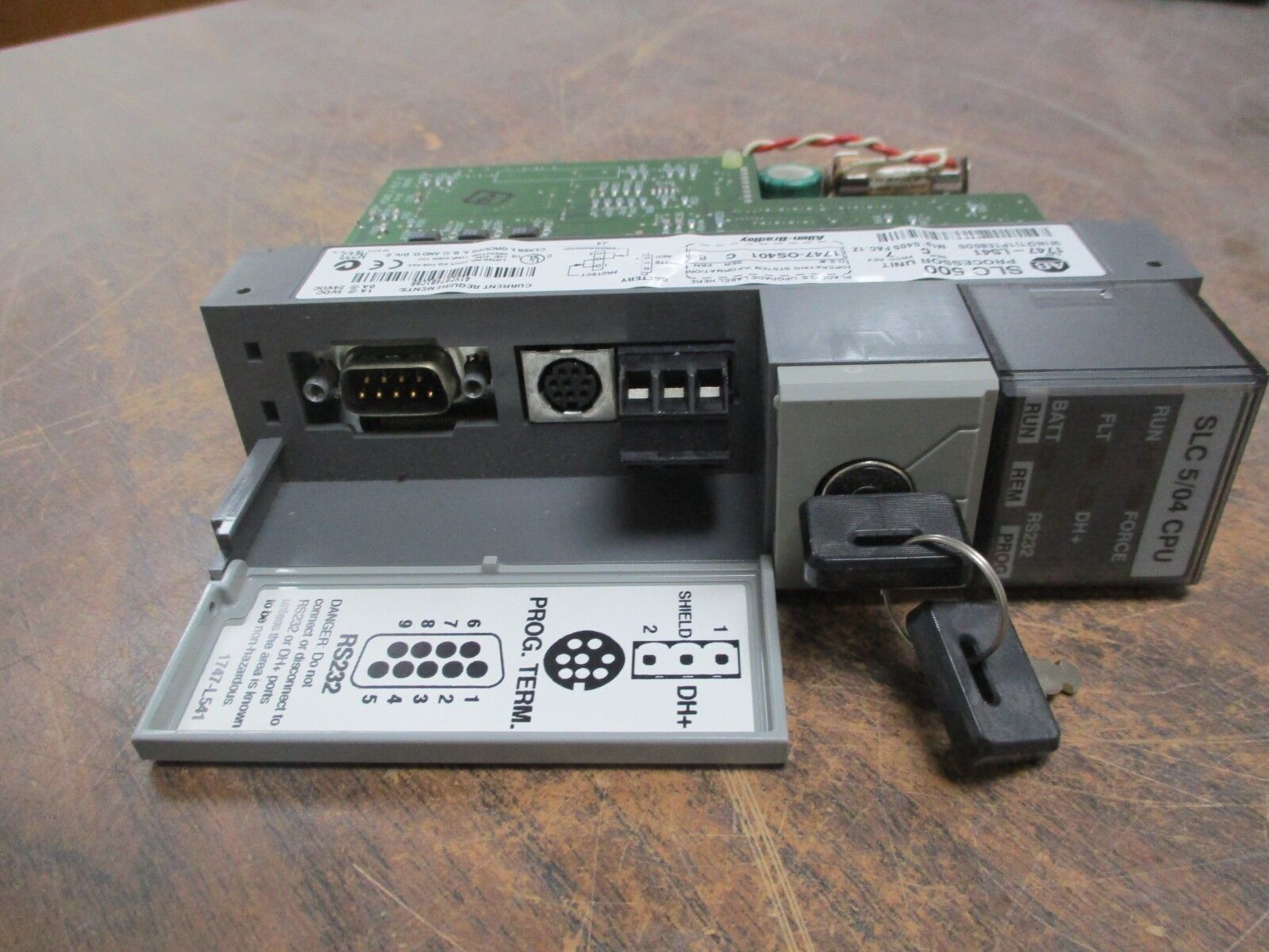 Allen-Bradley SLC500 Processor Unit 1747-L541 Ser C Proc Rev 7 Used