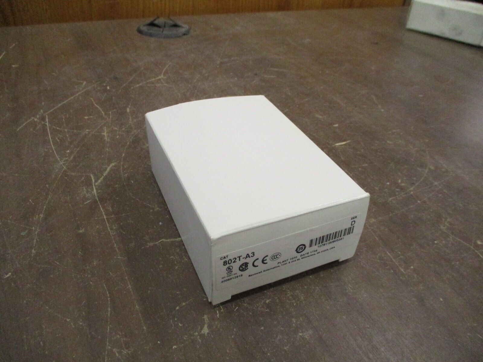 Allen-Bradley Oiltight Limit Switch 802T-A3 Ser. D New Surplus