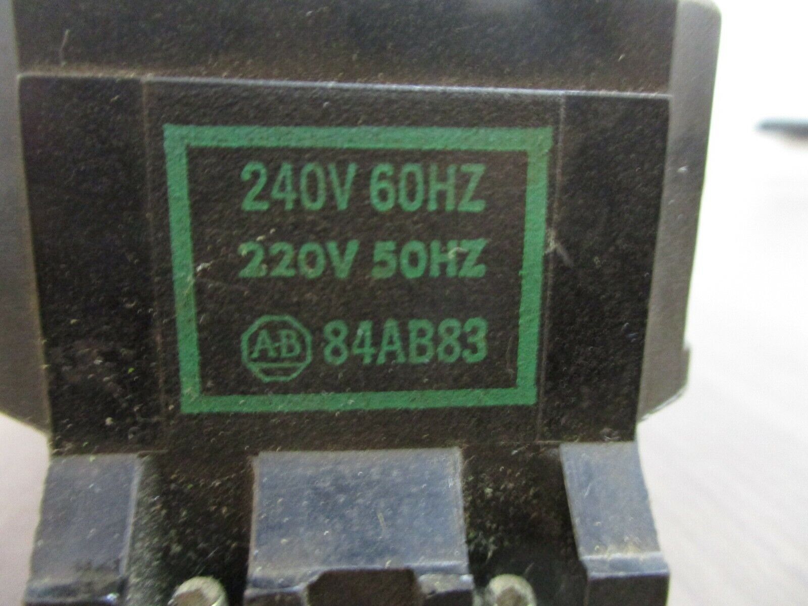 Allen-Bradley Magnetic Coil 84AB83 240V@60Hz 220V@50Hz Used