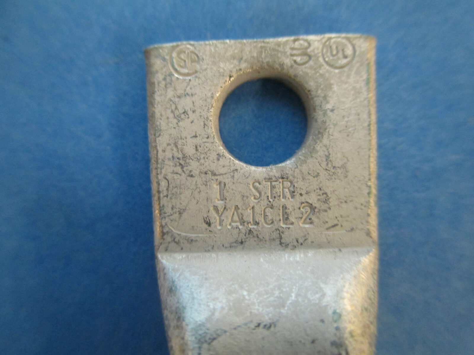 Burndy Crimp Lug YA1CL2, 1STR CU, Green Die 11 or 375, New Surplus