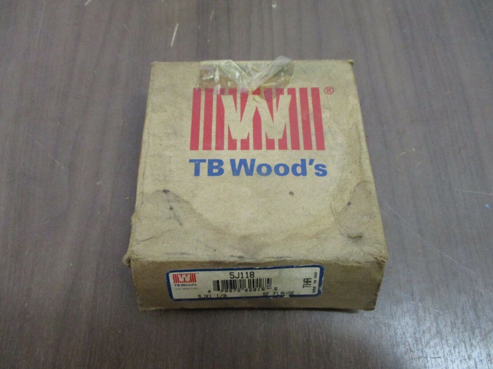 TB Woods SF Flange 5J118, 5J x 1 1/8 New Surplus