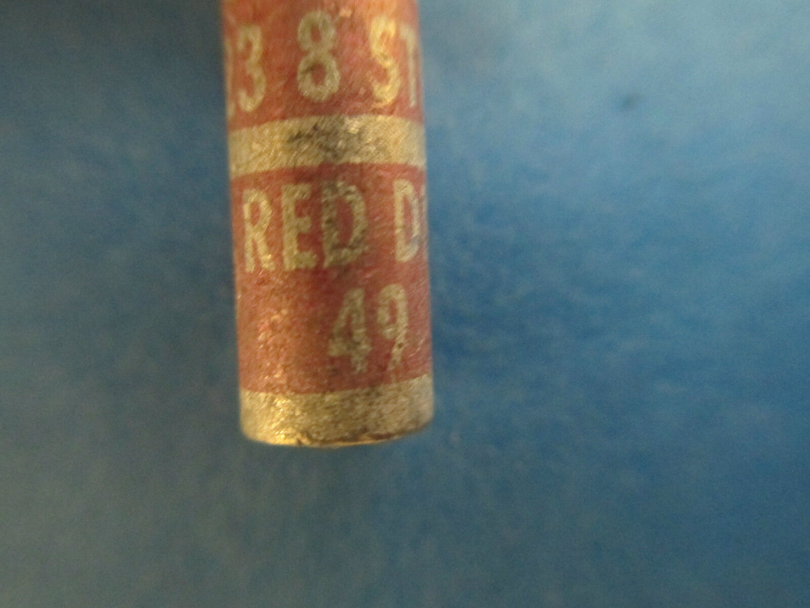 Burndy Crimp Lug YA8CTC10, 8STR CU, Red Die 49, New Surplus