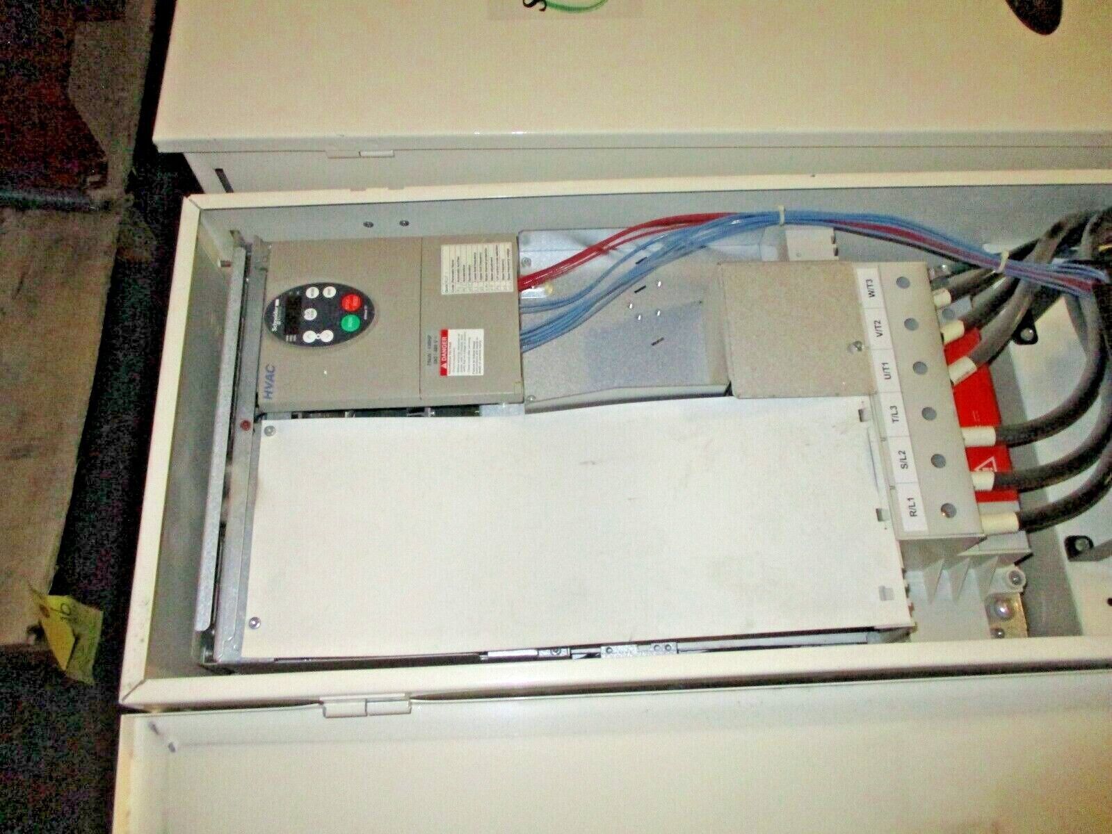Square D ATV21 S-Flex AC Drive w/ Bypass ATV21HD75N4 100HP 3Ph Used