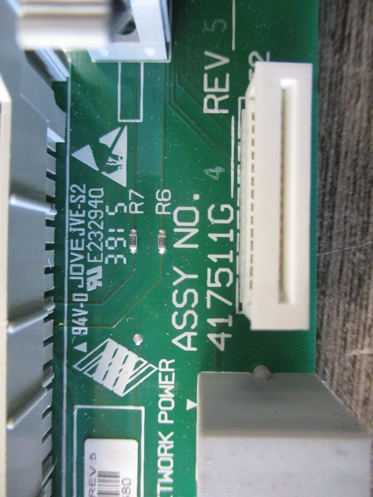 Emerson Terminal Assembly 417511G4 Rev.5 Used