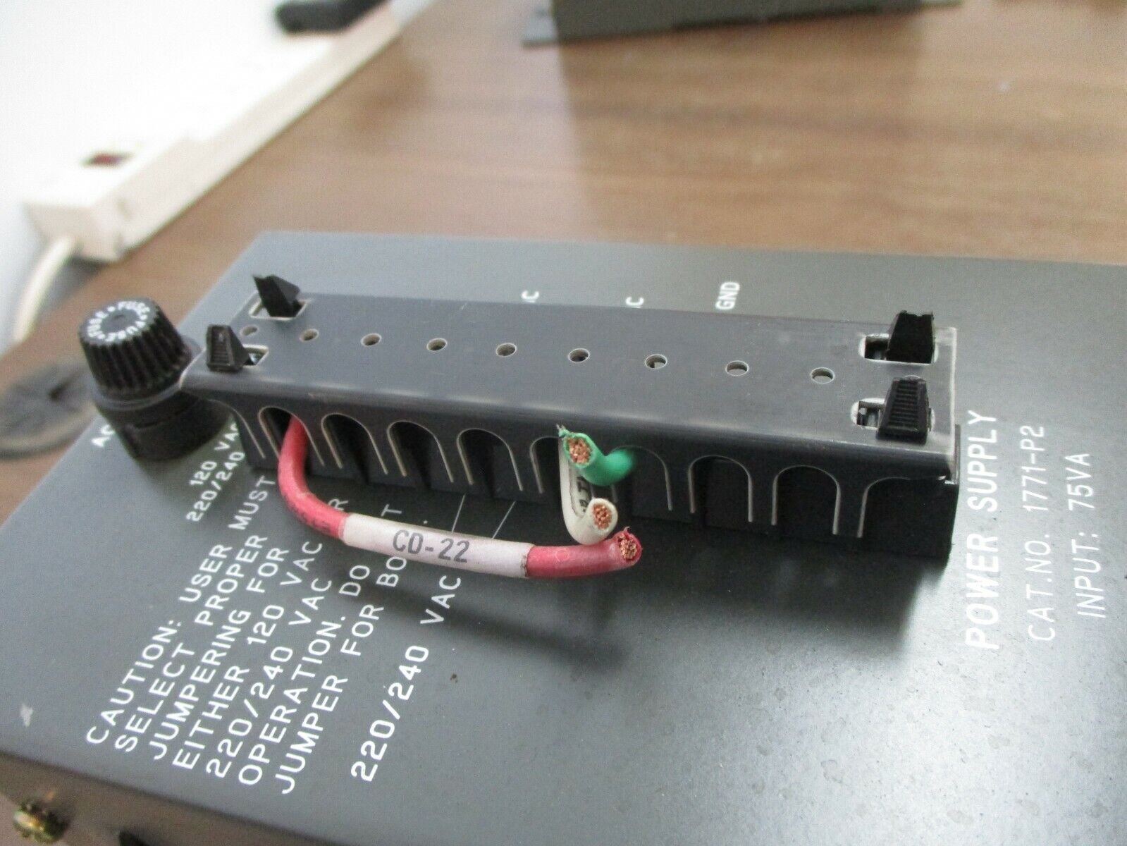 Allen-Bradley Power Supply 1771-P2 75VA 120/220V 50/60Hz 1/0.5A, Used