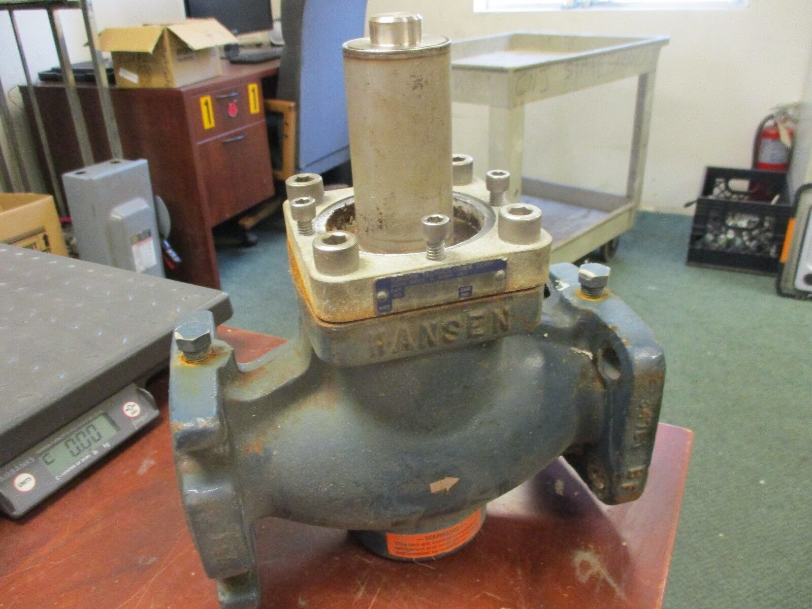 Hansen Sealed Motor Valve HMMV Size: 1-1/2" Used