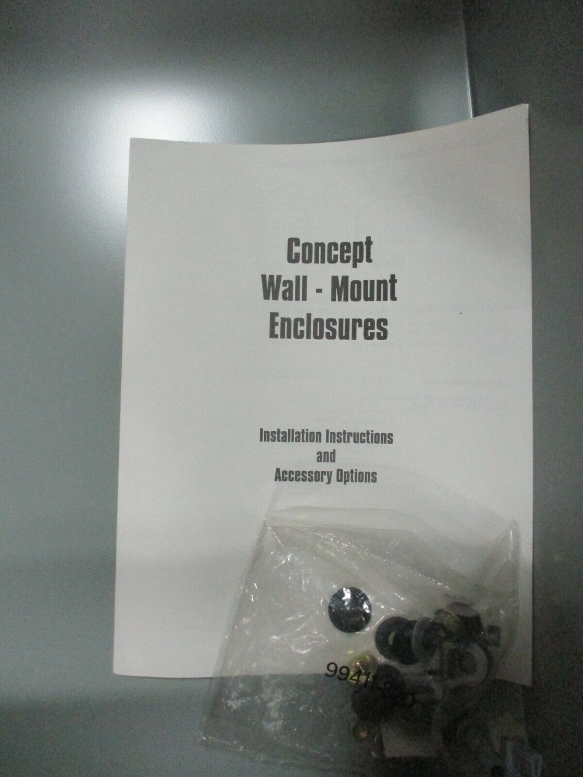 Hoffman Type 4,12 Enclosure C-SD20208W Size: 20x20x8" *No Box* New Surplus