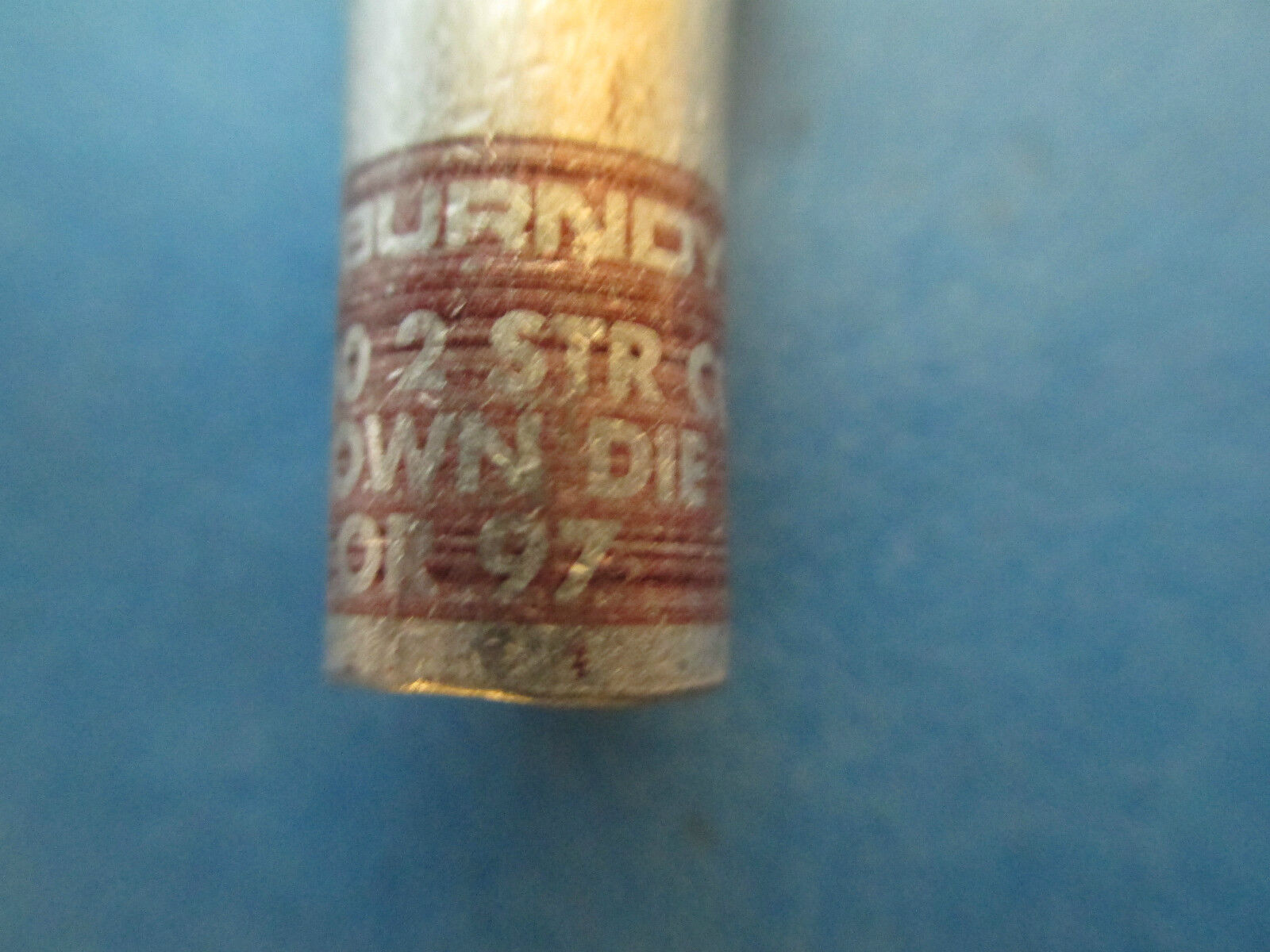 Burndy Crimp Lug YA2CL4B0X, 2 STR CU, Brown Die 10 or 97, New Surplus