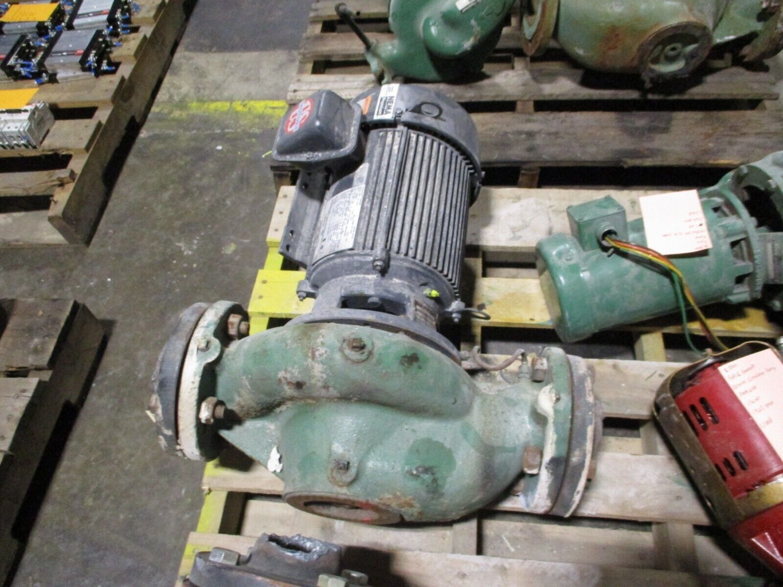 Taco Pump VI3007 3HP 1750RPM 6GPM 40Ft Head Used