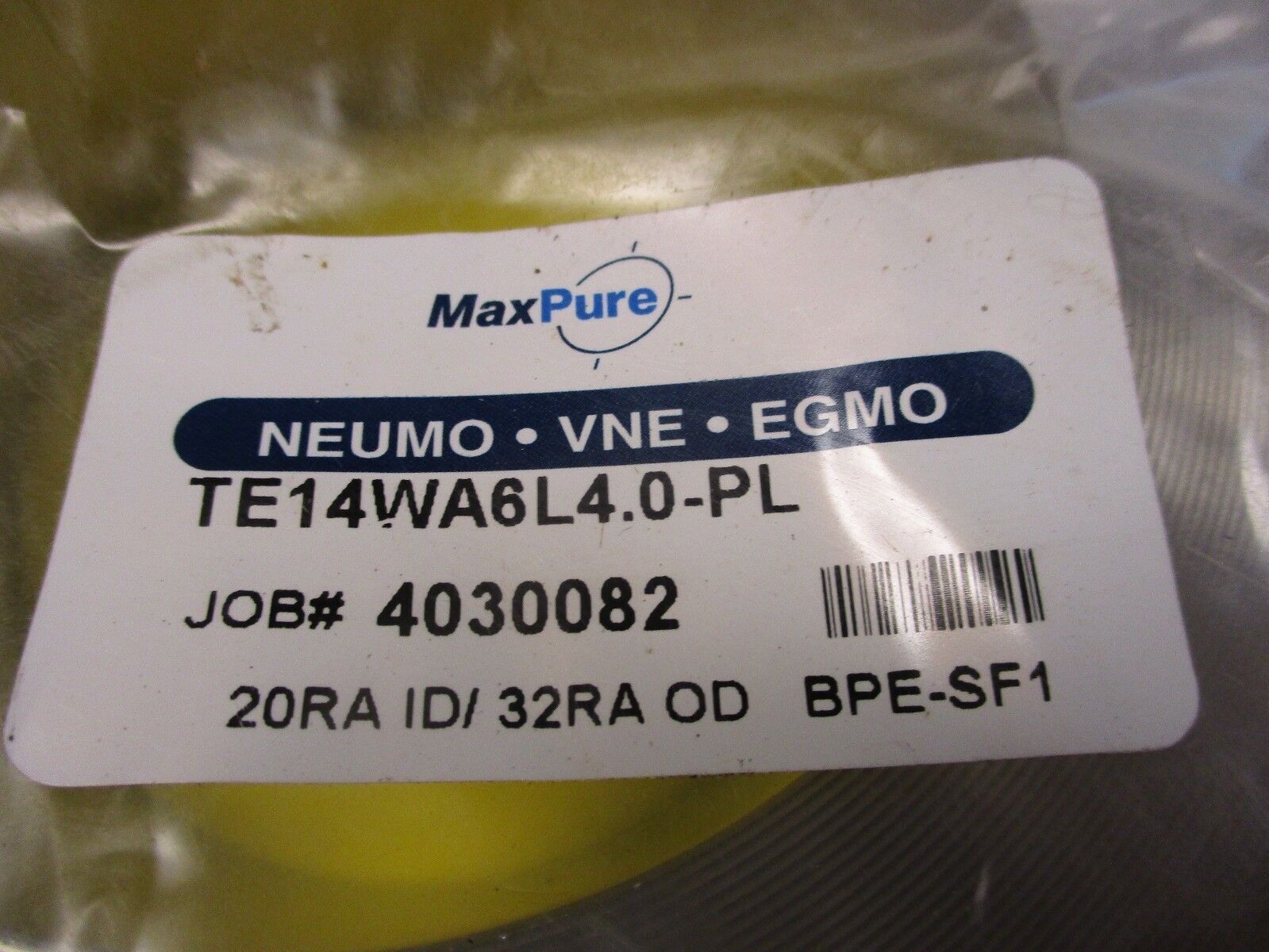 MaxPure Stub End TE14WA6L4.0-PL Size: 4" New Surplus