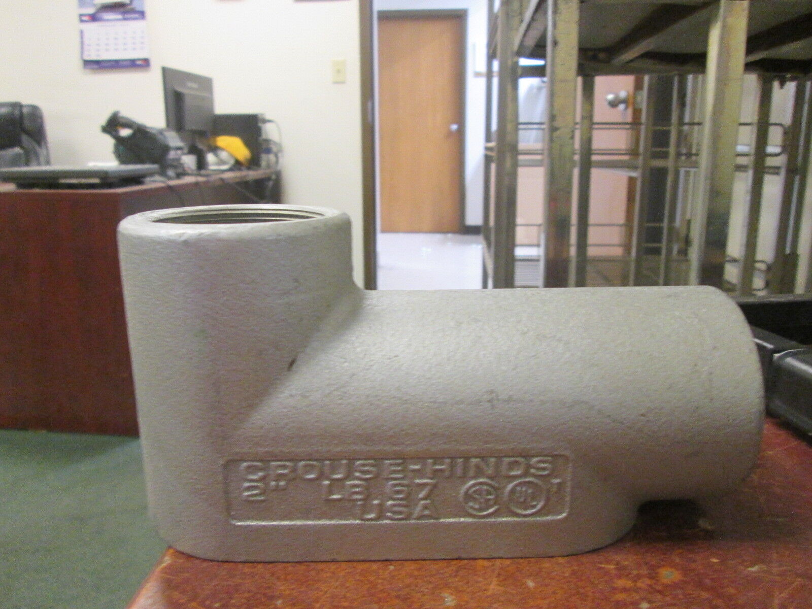 Crouse-Hinds Conduit Body LB67 2" Used
