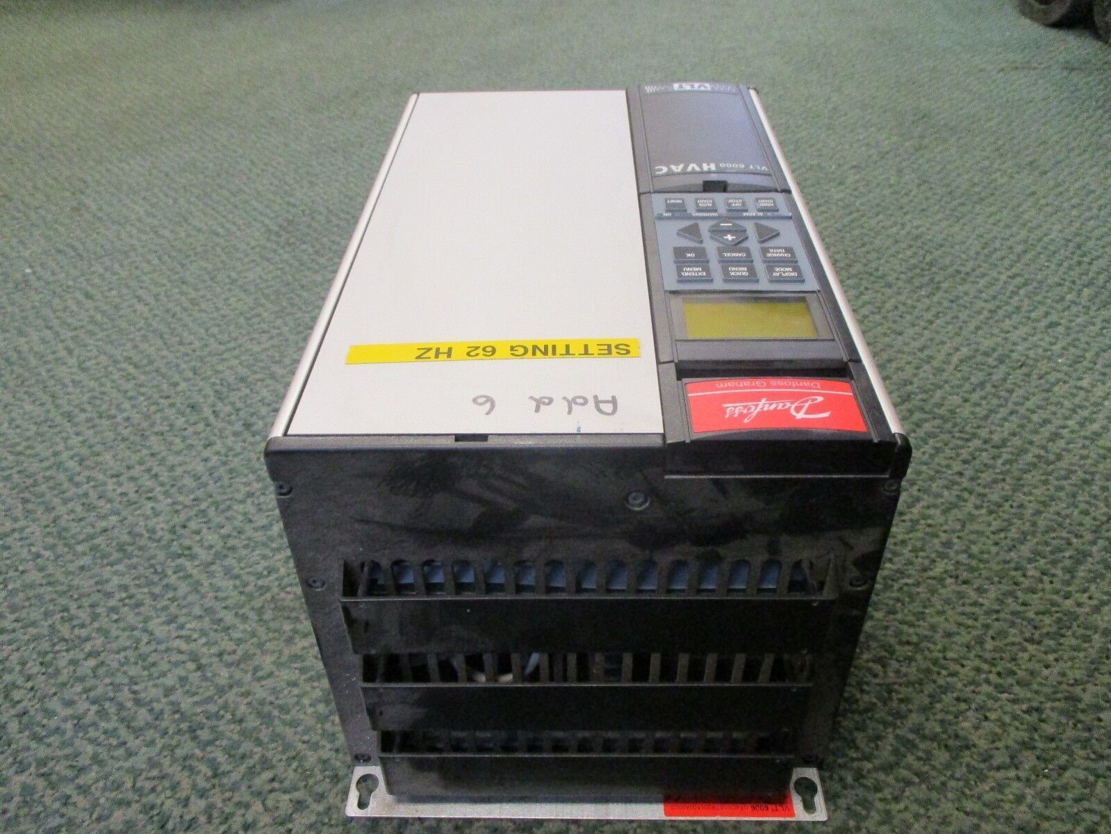 Danfoss VLT 6006 AC Drive 175Z7284 5HP Used
