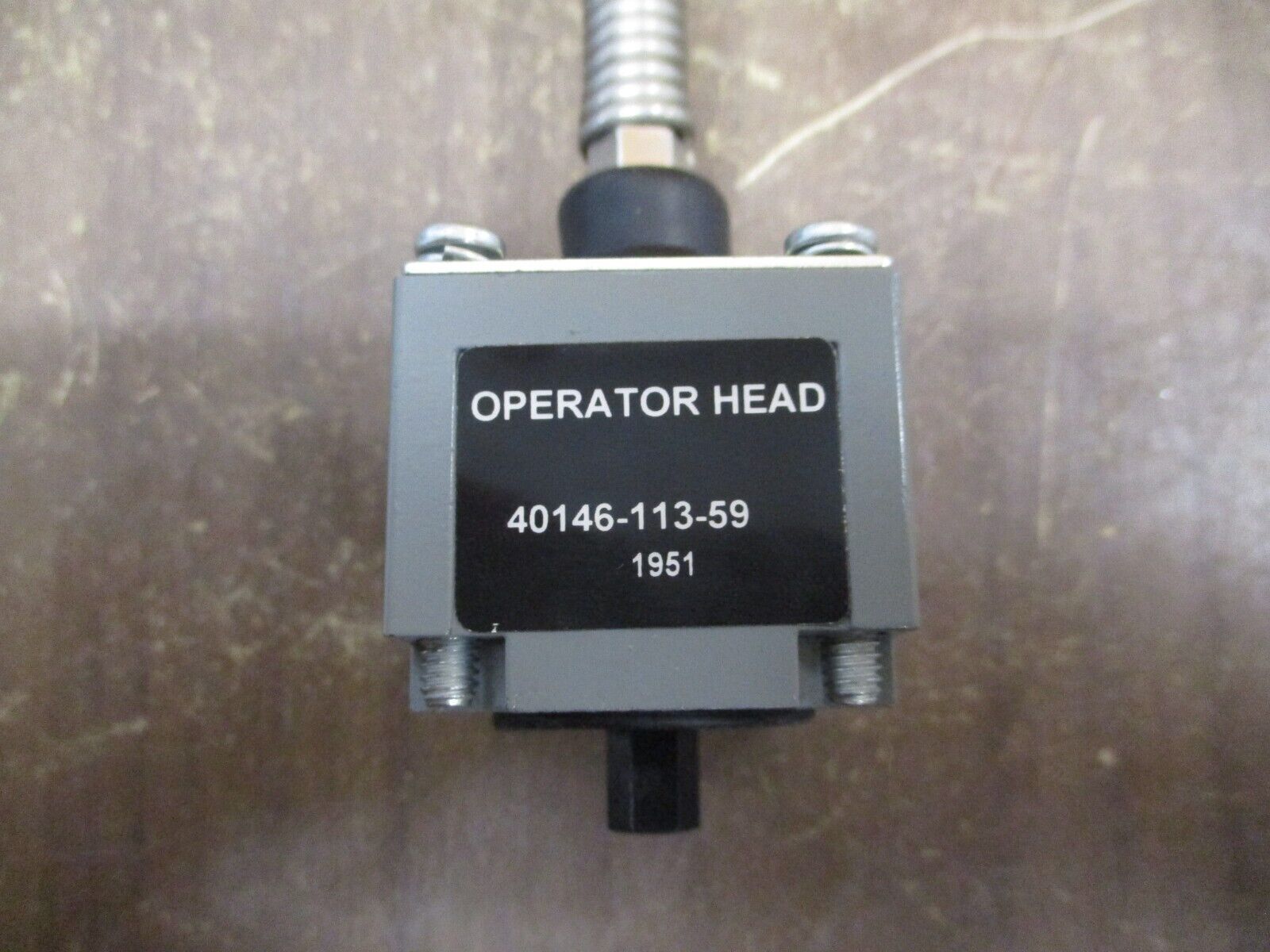 Allen-Bradley Limit Switch Operator Head 40146-113-59 *Missing Mounting Screw*