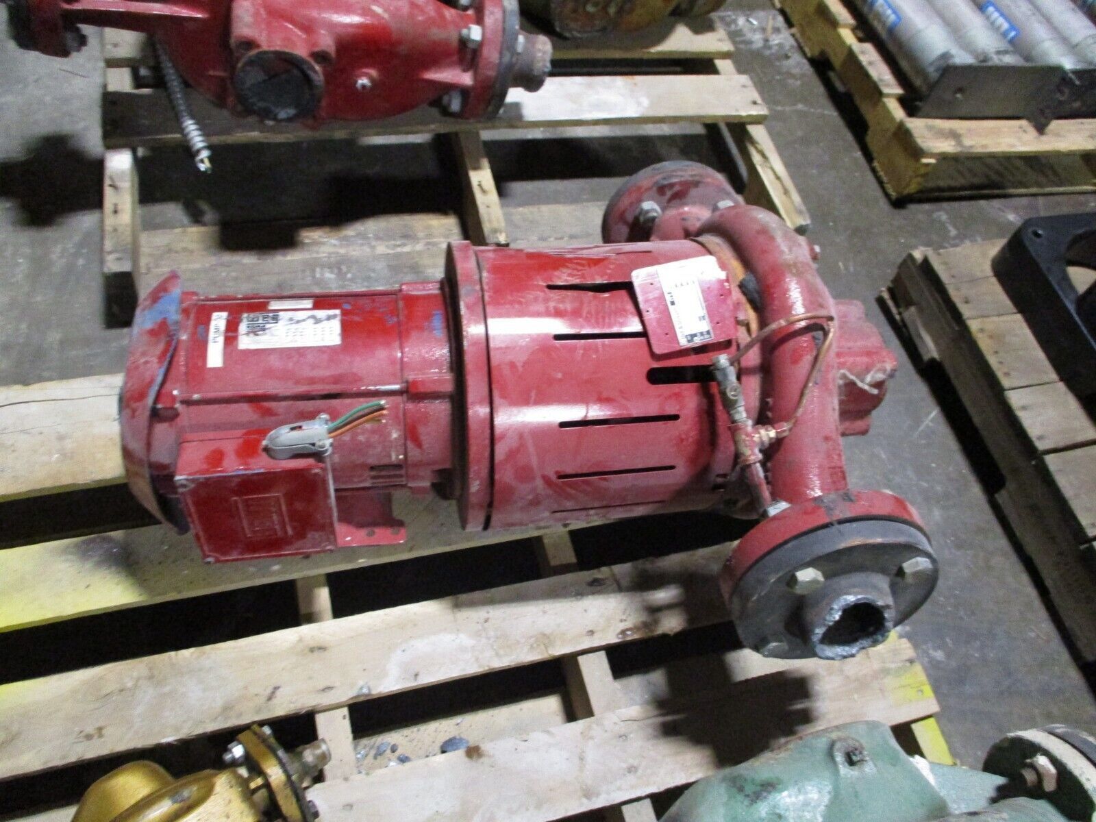 Bell & Gossett Pump 80SC BF 8.25 2-1/2x2-1/2x9-1/2B 5HP 1800RPM 60FT Head 150GPM