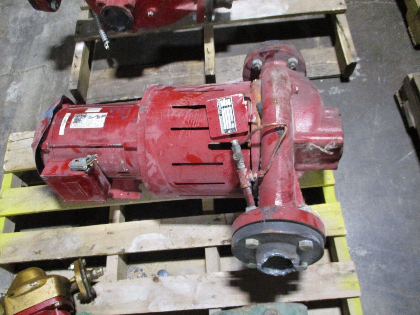 Bell & Gossett Pump 80SC BF 8.25 2-1/2x2-1/2x9-1/2B 5HP 1800RPM 60FT Head 150GPM