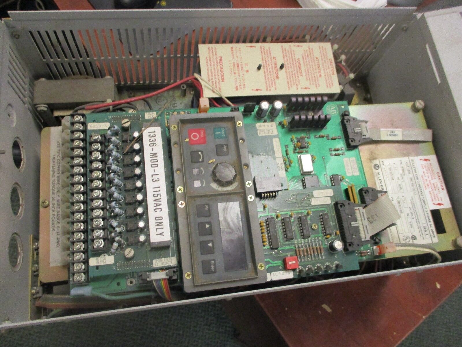Allen-Bradley 1336 AC Drive 1336-B005-EAD-FA2-L3 5HP 380/415/460V Used