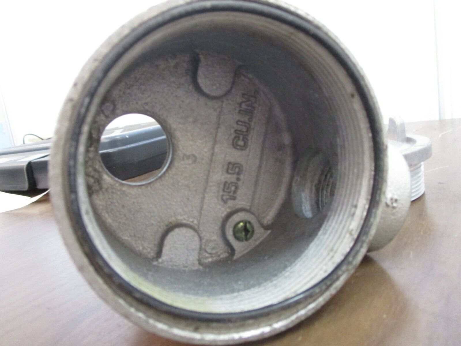 Crouse-Hinds Outlet Box GUAB 36 1" w/ Cover Used