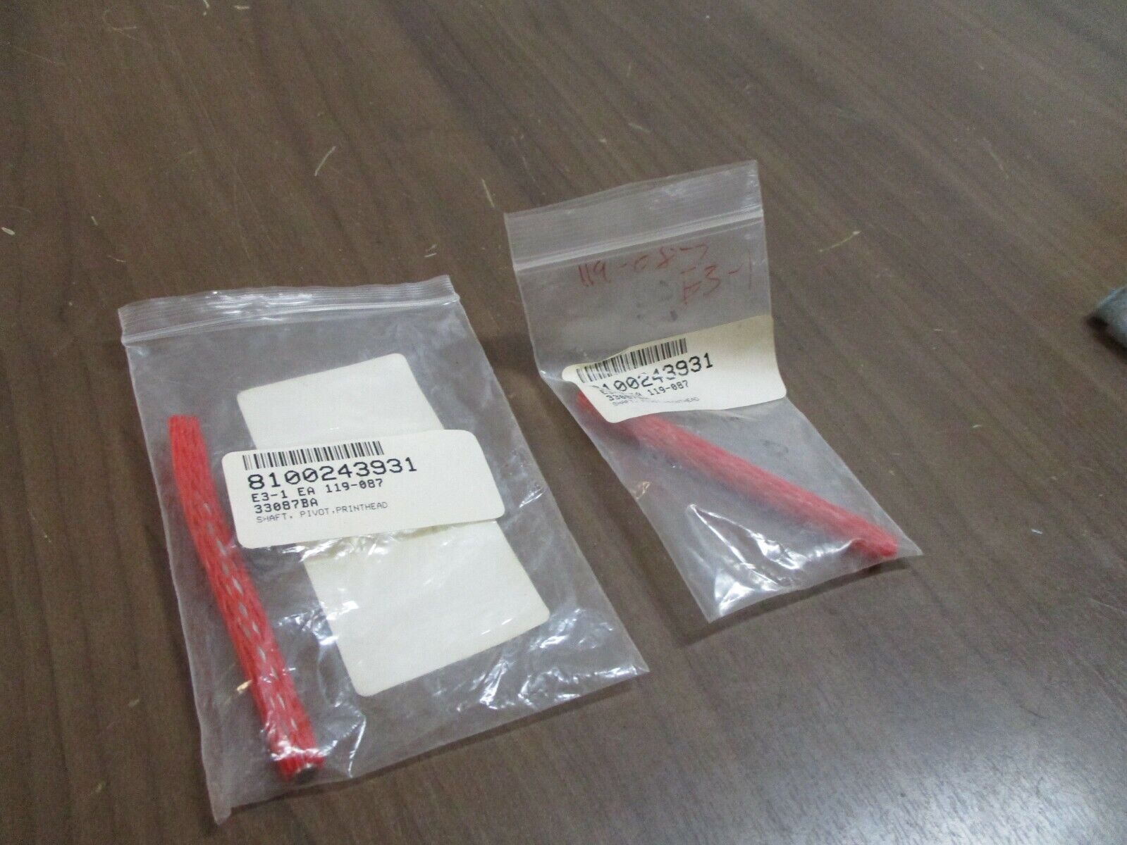 Markem PH PivotShaft 33087BA *Lot of 2* New Surplus