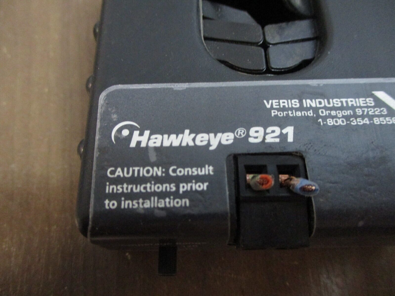 Veris Hawkeye 921 Analog Current Sensor H921 Output: 4-20mA Used
