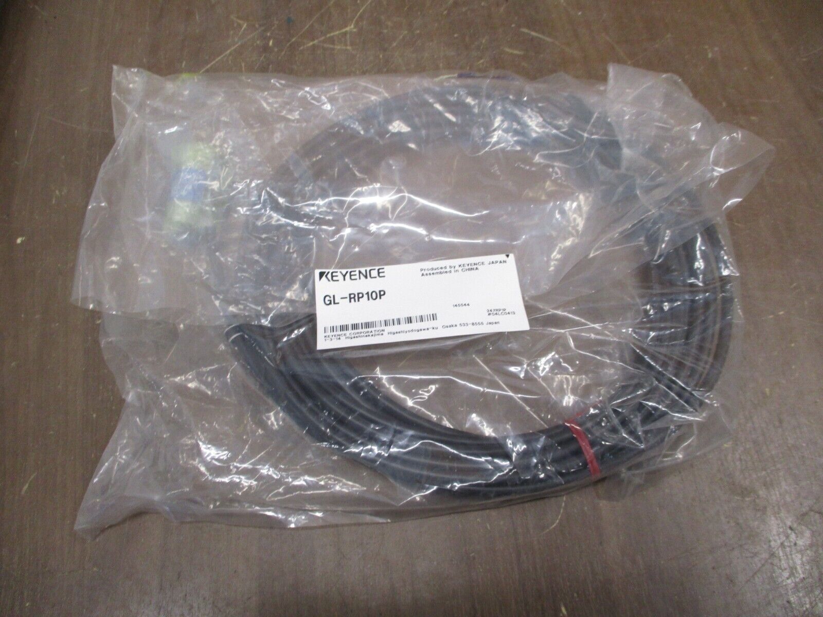 KEYENCE Main Unit Connection Cable GL-RP10P 10m New Surplus