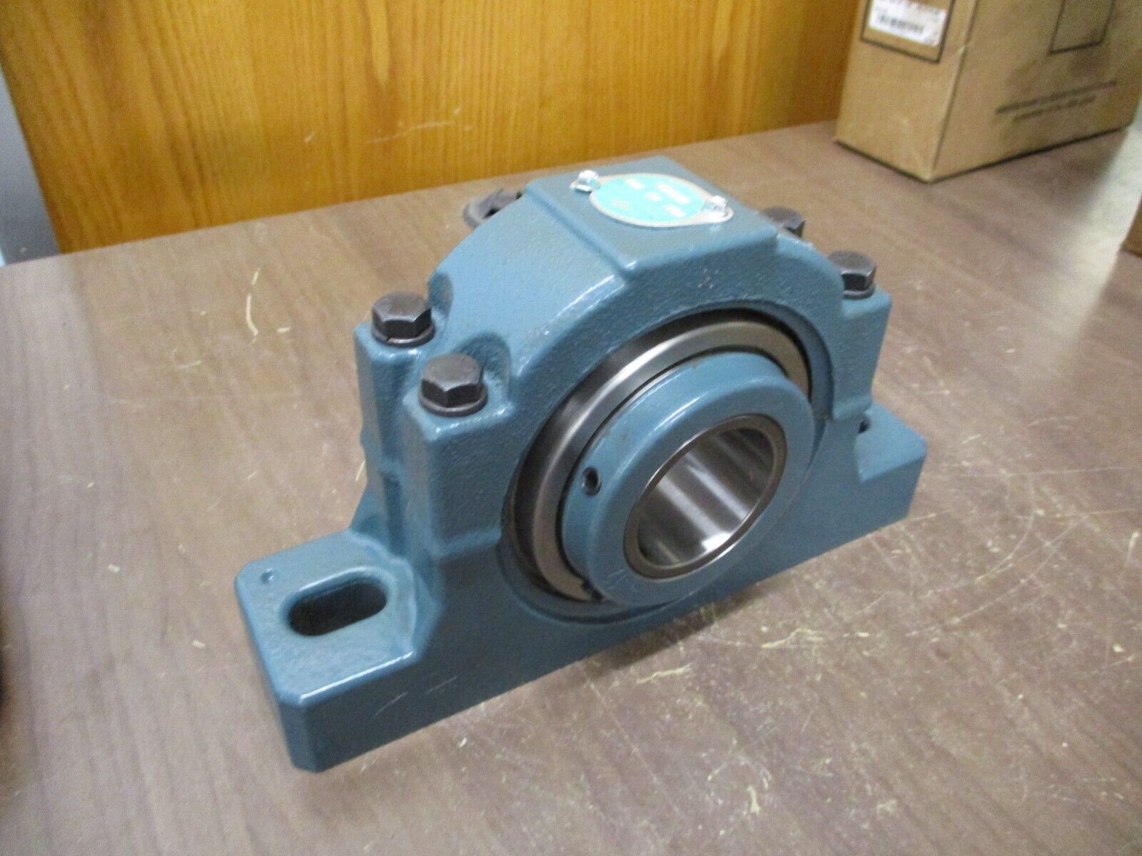 Dodge Double Interlock Pillow Block Bearing 023339 P2B-DI-203R 2-3/16"