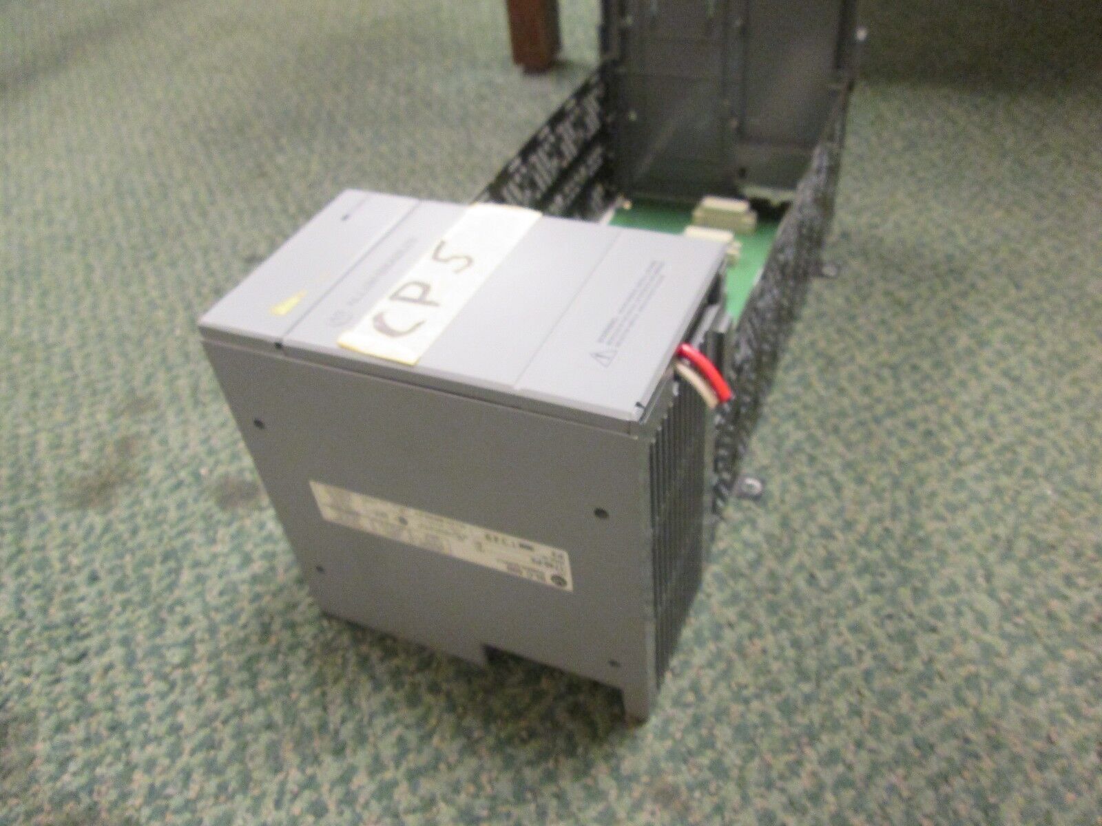 Allen-Bradley SLC 500 PLC Rack w/ Power Supply 1746-A7 / 1746-P2 7-Slot Used