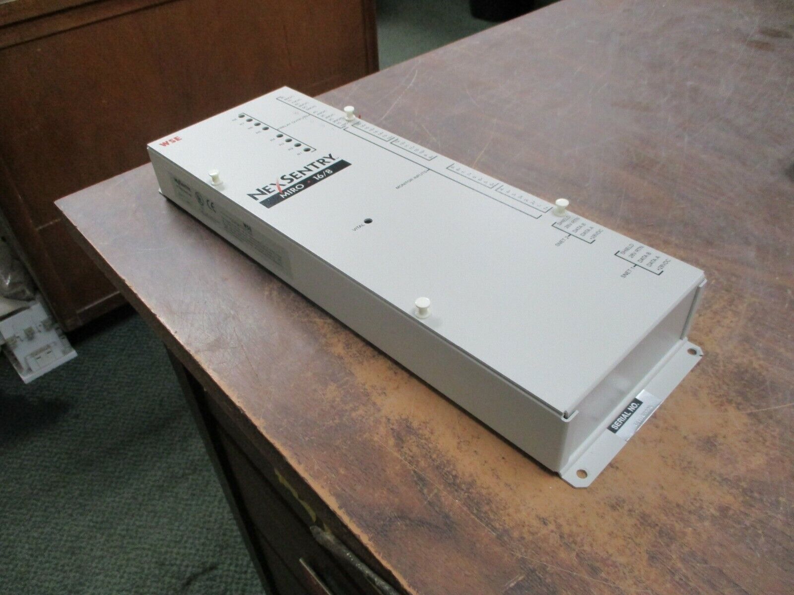 WSE NexSentry 4100 Series MIRO 16/8 Module 6210 9515002 Rev. K 28VDC Used