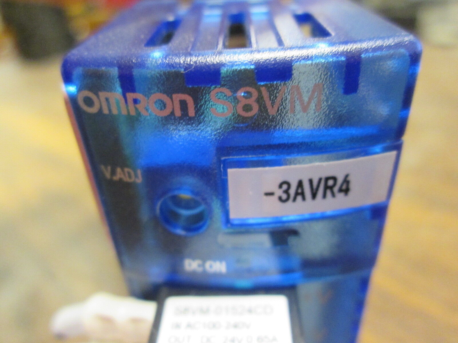 Omron Power Supply S8VM-01524 CD Used
