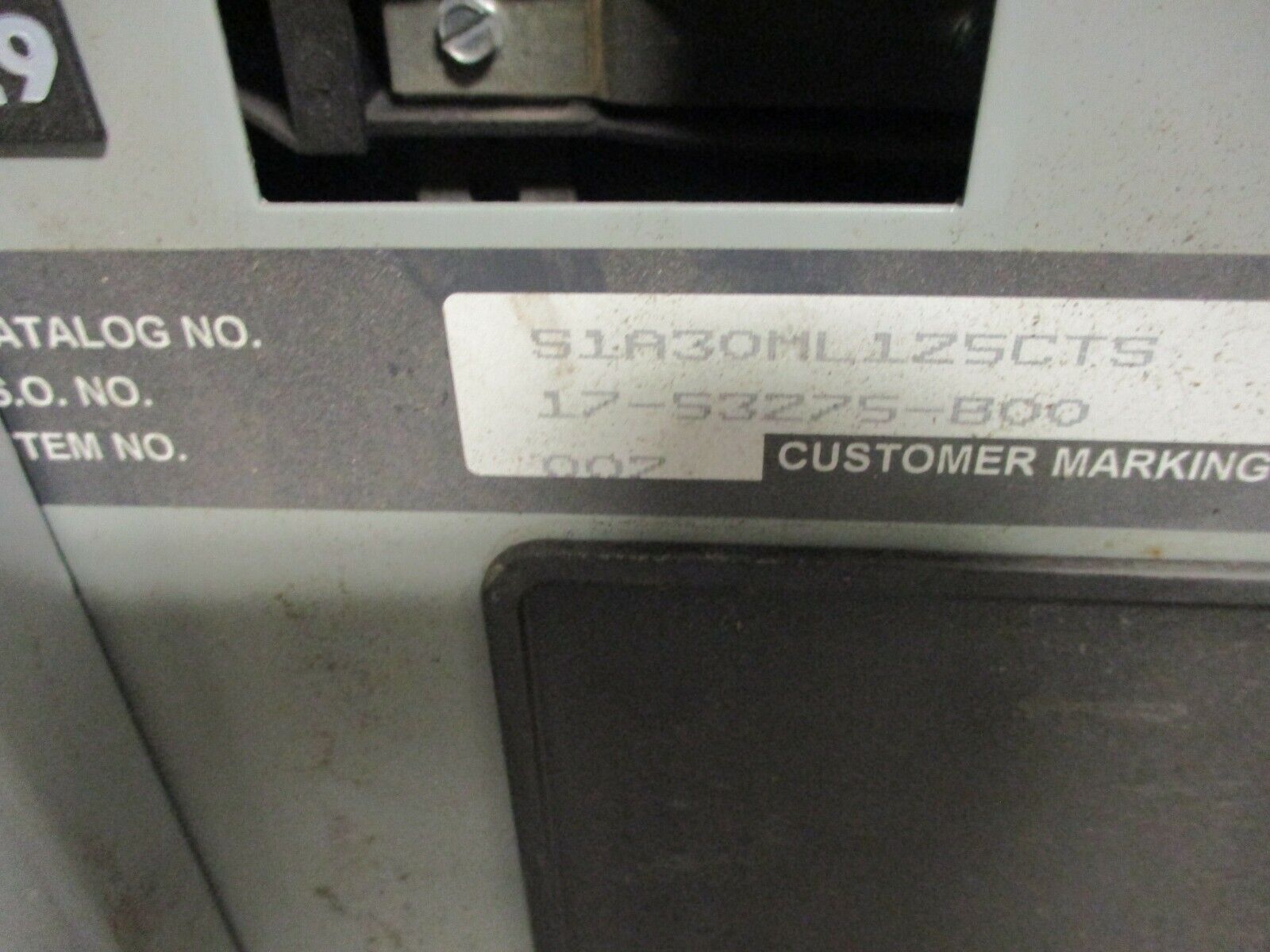 Siemens Main Lug Circuit Breaker Panel S1A30ML125CTS 125A Max 120/240V 1Ph 3W