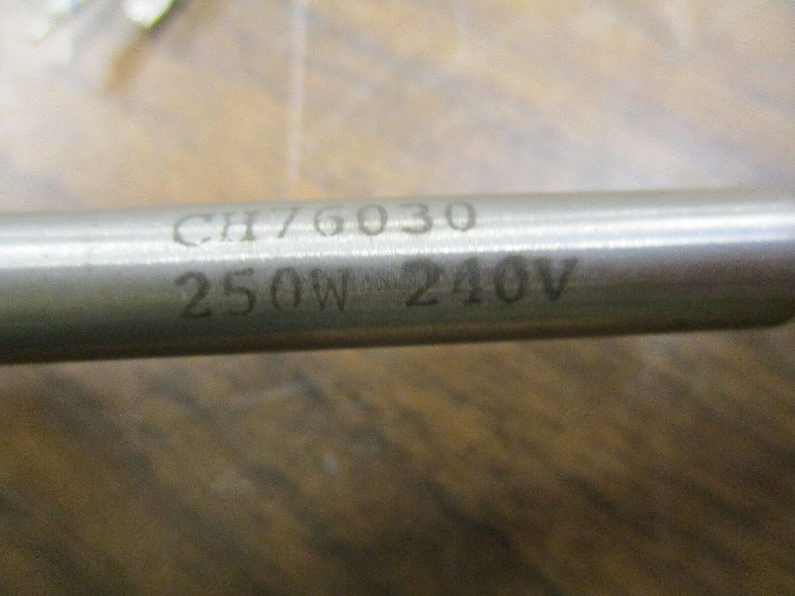 Tutco Heater Cartridge CH76030 240V 250W Used