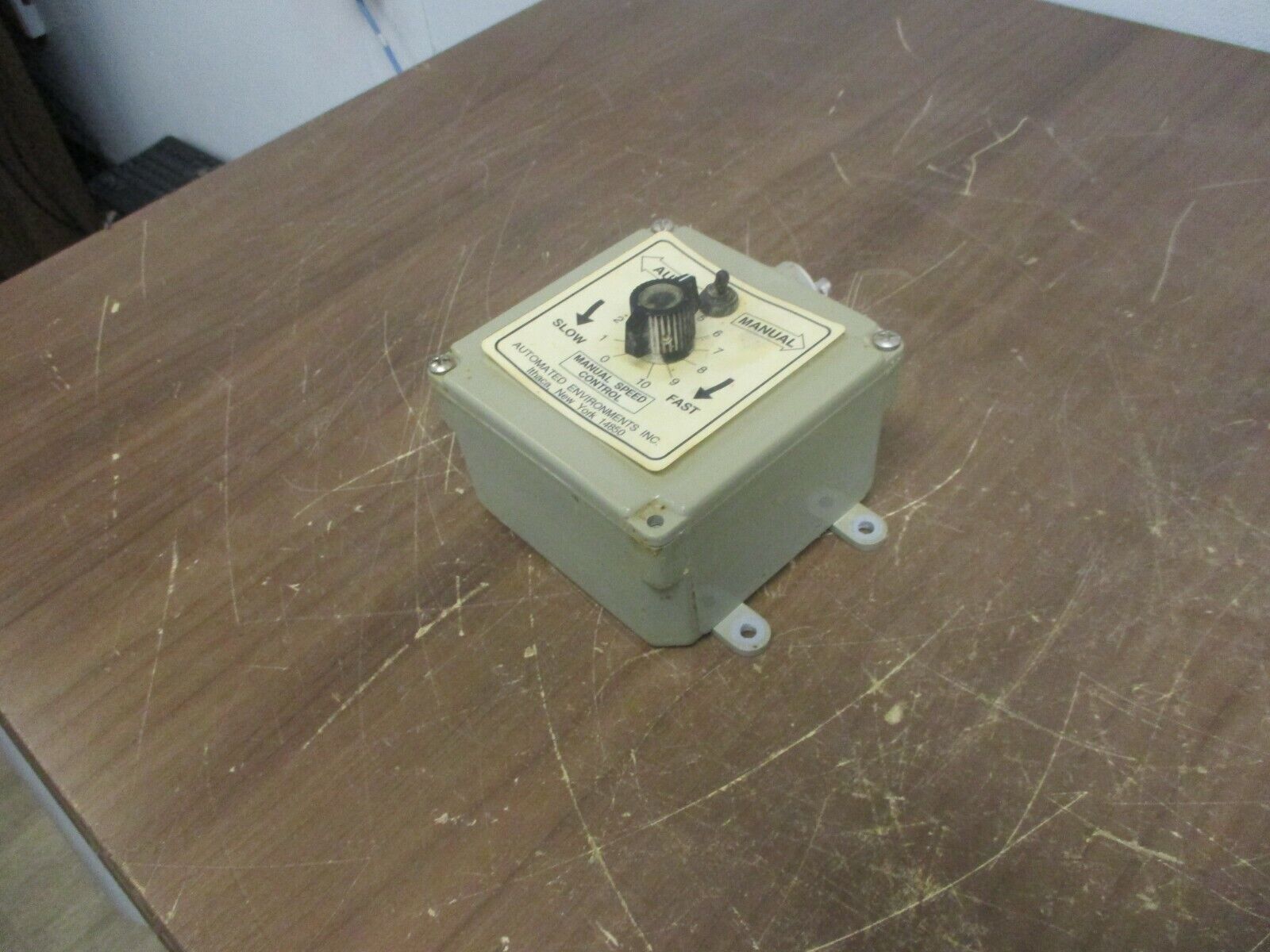Automated Environments, Inc. Manual Speed Control Used