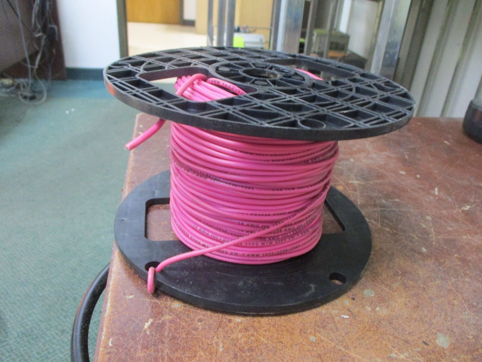 Misc. Brand 18 AWG Wire MTW-TEW 600V Length: Approx 194ft New Surplus