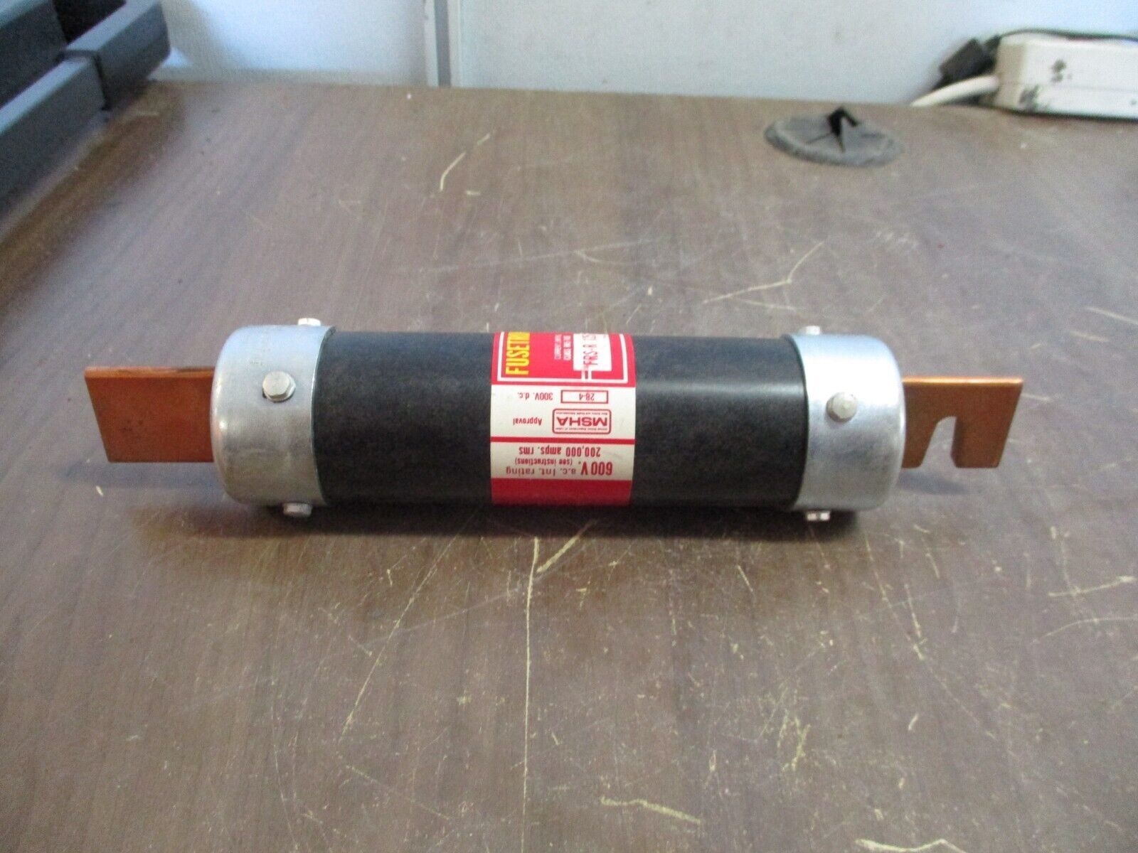 Bussmann Fusetron Fuse FRS-R 125 600V 125A Used