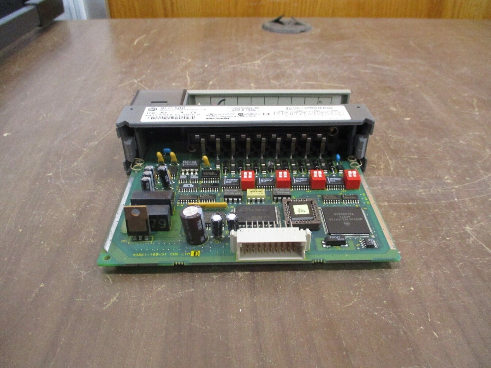Allen-Bradley SLC 500 Analog Input Module 1764-NI8 Ser. A FRN 1.0 Used