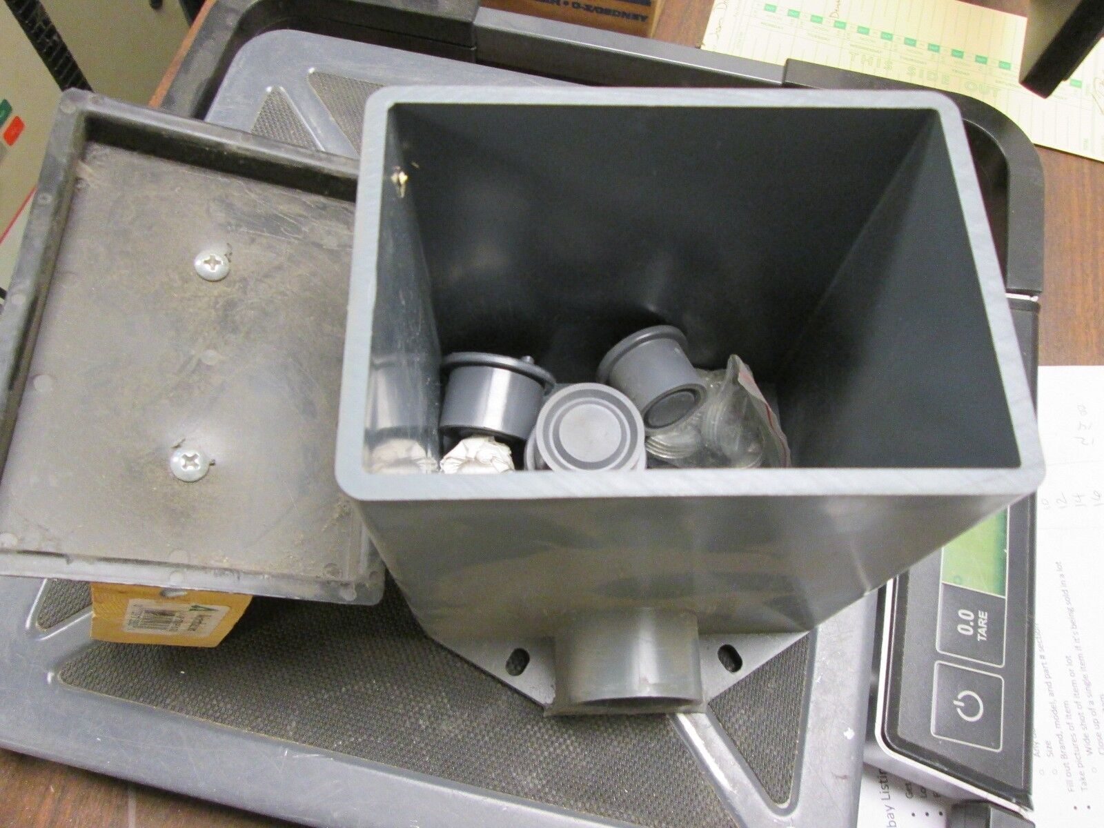 Thomas & Betts Non-metallic Single Gang Floor Box 641-P Reducers Not Included