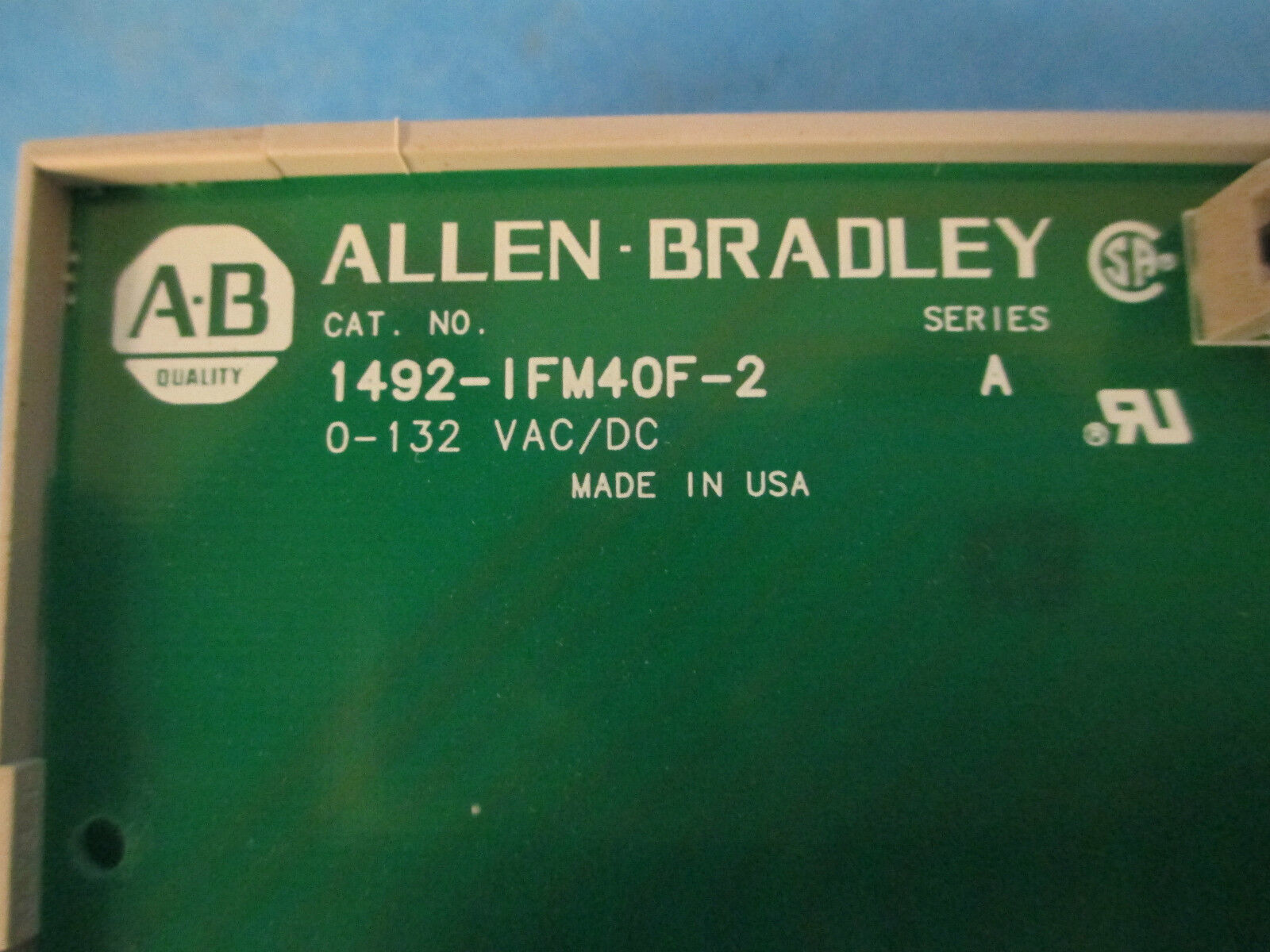 Allen-Bradley Interface Module 1492-IFM40F-2, 0-132 VAC/DC