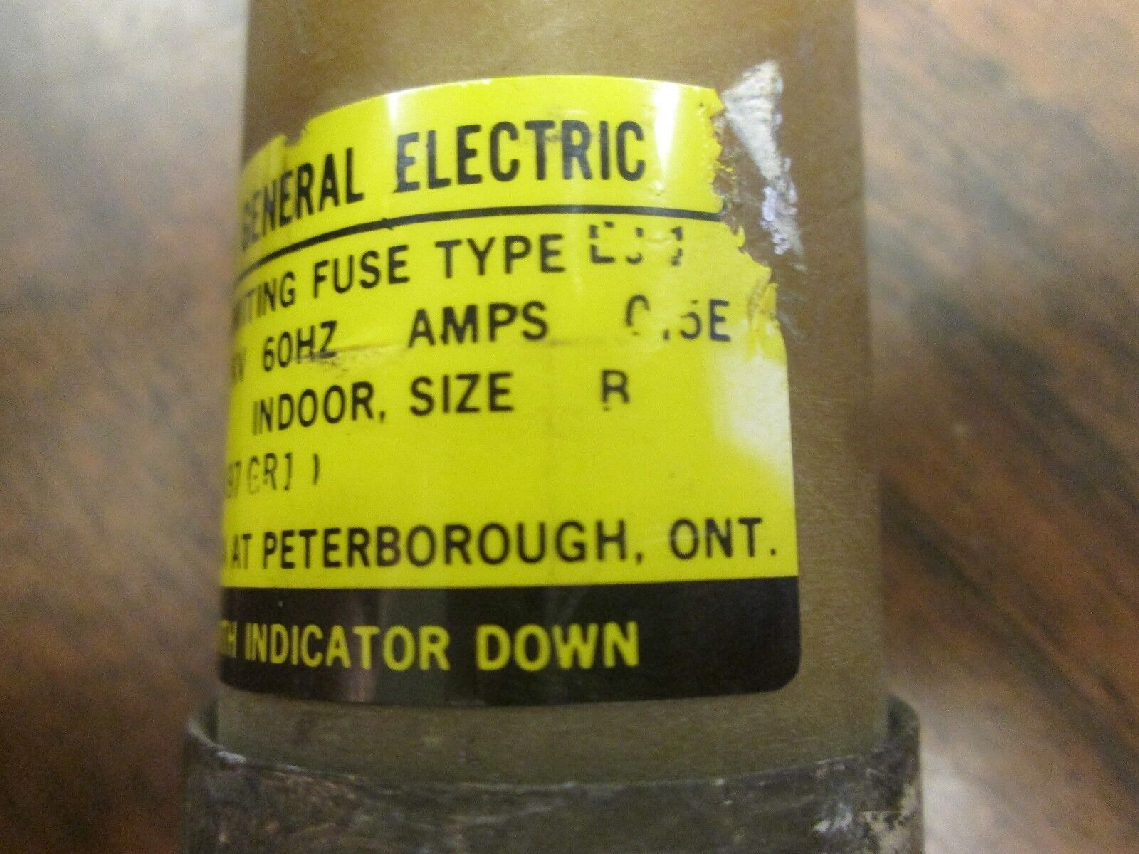 GE EJ1 Fuse 328L497GR19 0.5E 14.4KV Size B Used
