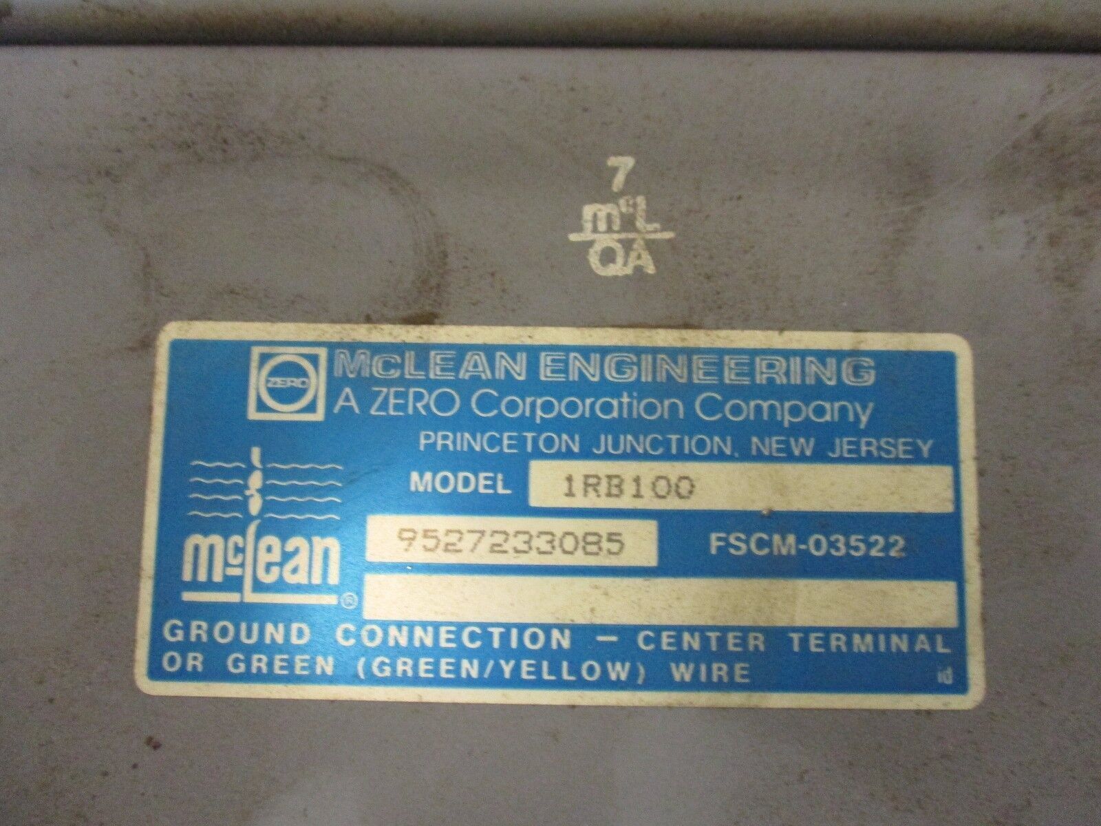Mclean Twin Box Fan 1RB100 Used