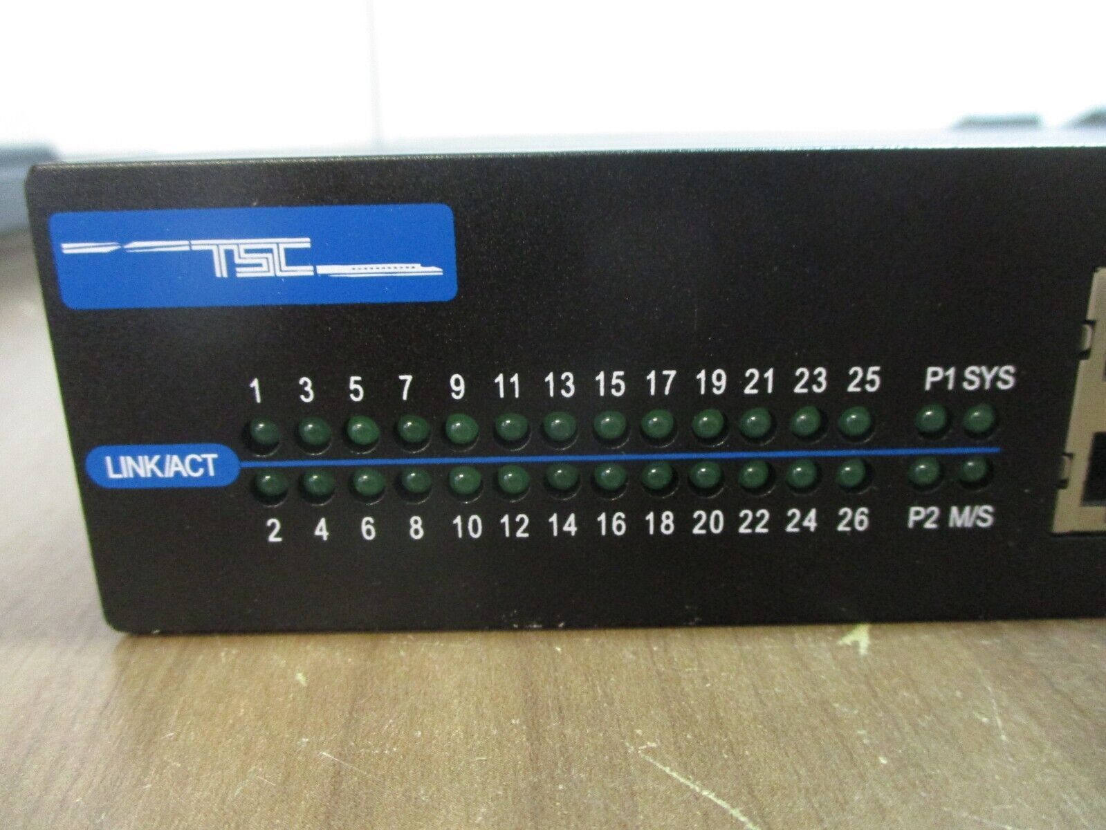 TSC Industrial Ethernet Switch Carat20B-24TX-2FM TX Port: 24, RJ45 24VDC Used