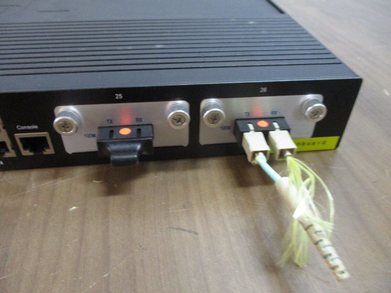 TSC Industrial Ethernet Switch Carat20B-24TX-2FM TX Port: 24, RJ45 24VDC Used