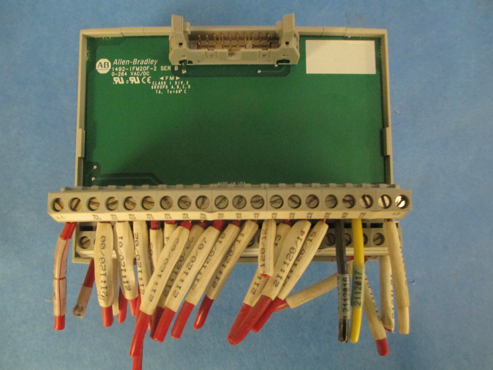 Allen-Bradley Interface Module 1492-IFM20F-2, 0-2264 VAC/DC Used
