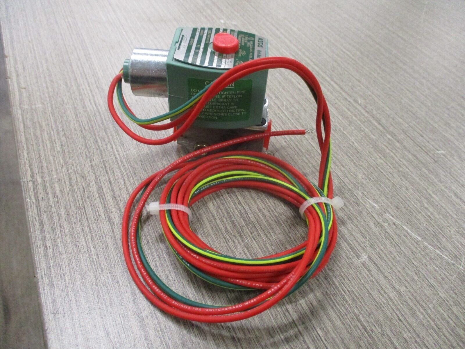 Asco Red-Hat Solenoid Valve 8040 H8 120V Coil New Surplus
