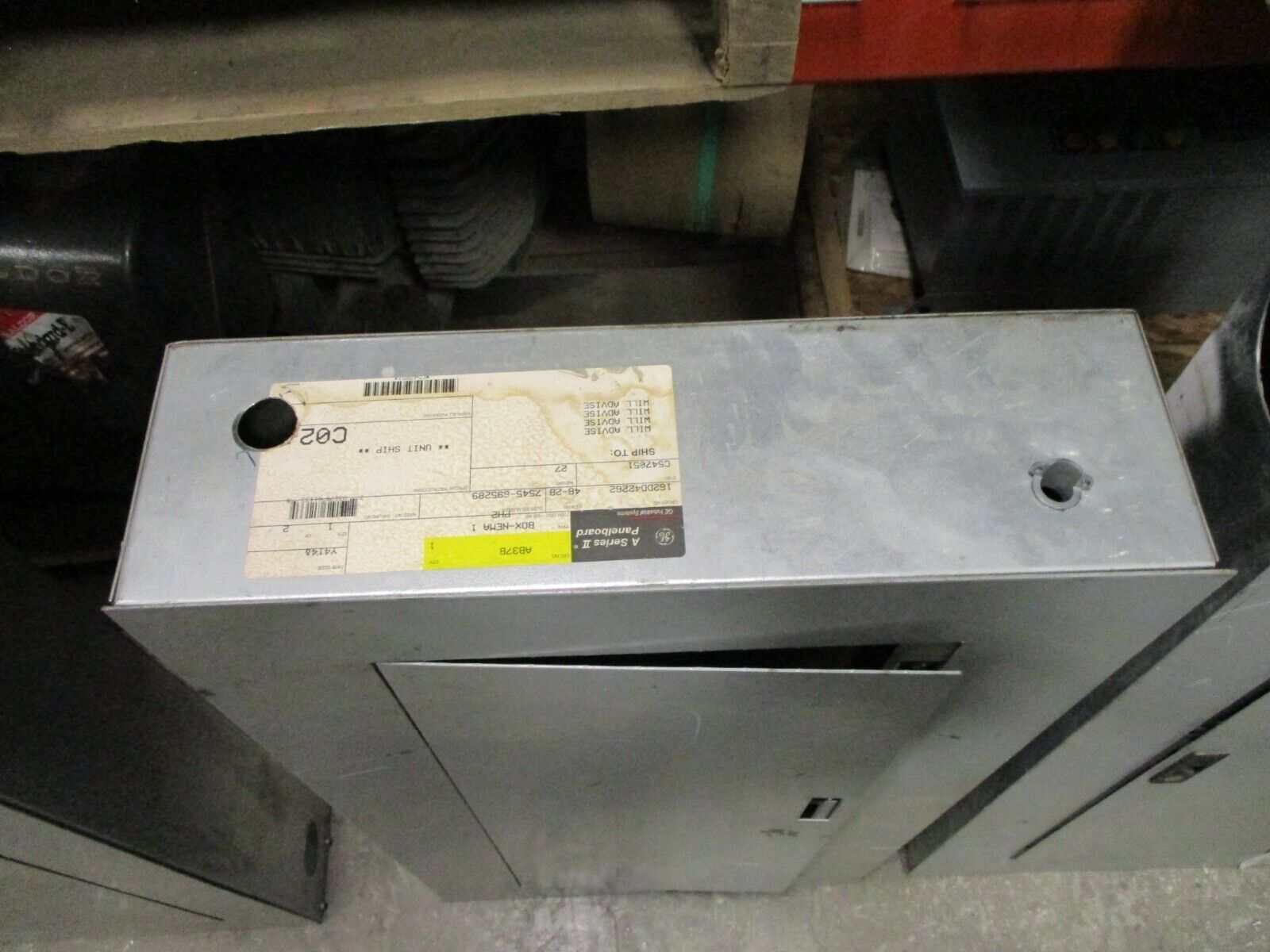 GE Main Lug Breaker Panel AQF3302MT 225A Max 208Y/120 3Ph 4W Used