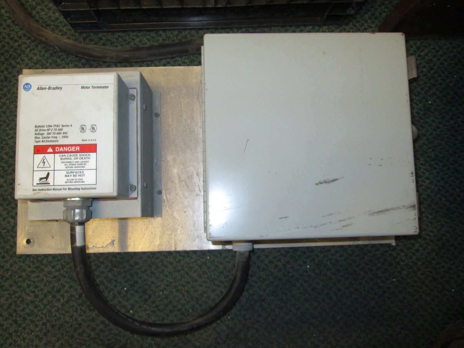 Allen-Bradley Motor Terminator 1204-TFB2 2-800HP 380-600V Nema 4X Used