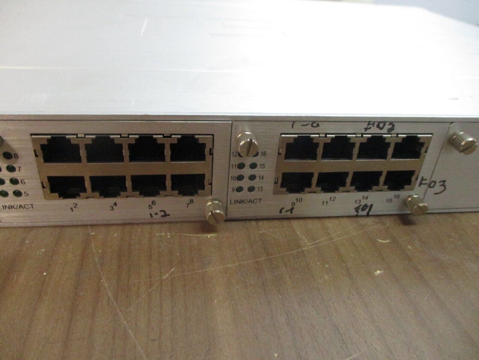 TSC Industrial Ethernet Switch P+33-4GX-16TX 18-36VDC Used