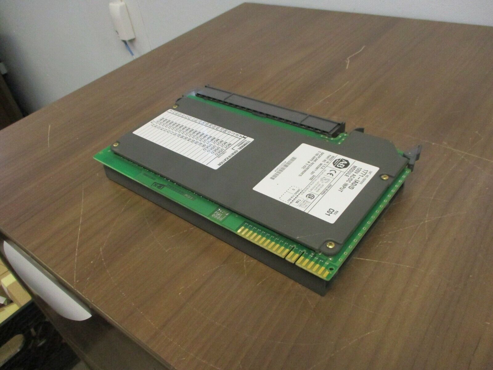 Allen-Bradley AC/DC Input Module 1771-IAD/D Rev. C01 120V Used