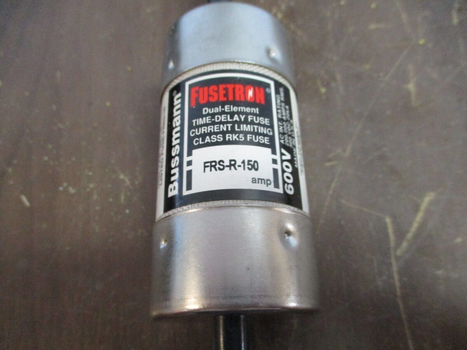 Bussmann Fusetron Fuse FRS-R-150 150A 600V Used