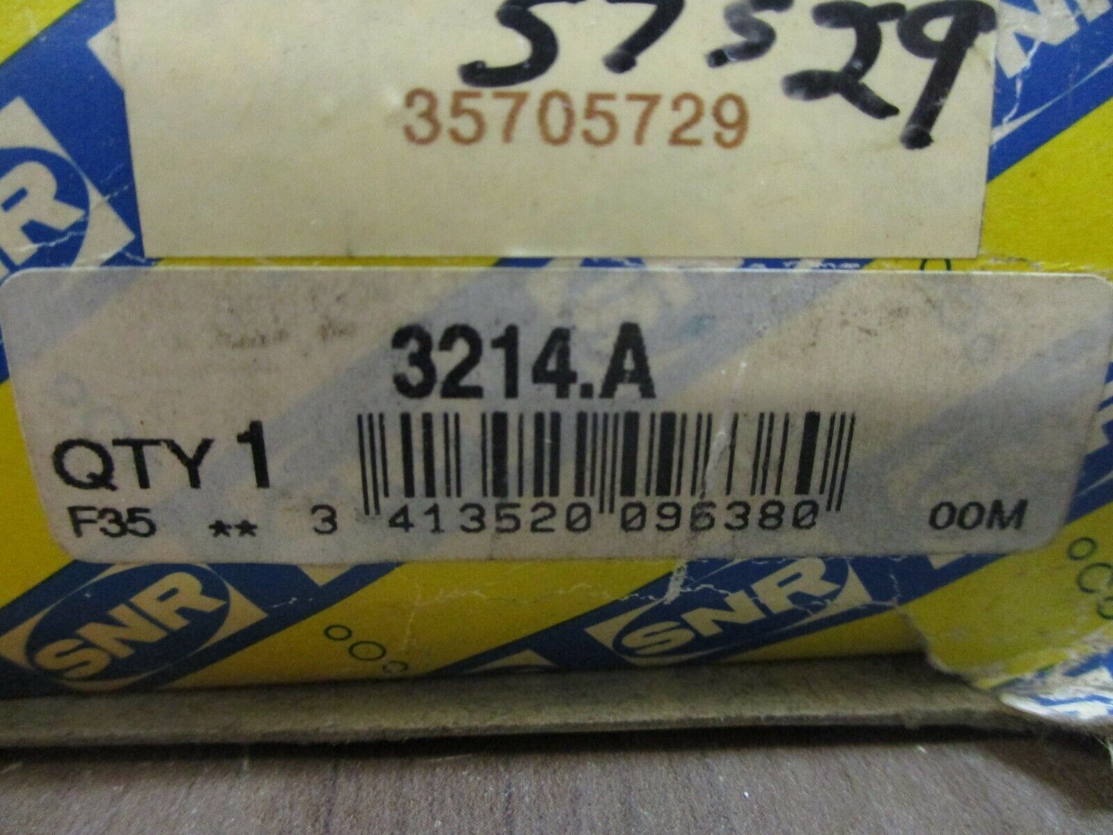 SNR Ball Bearing 3214.A New Surplus