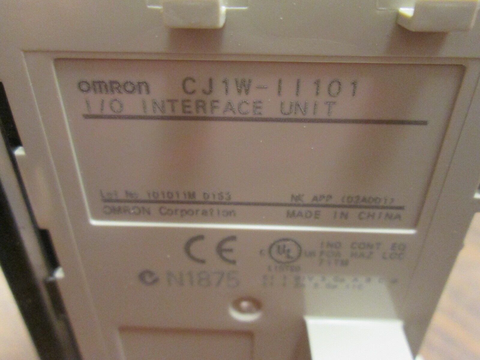 Omron I/O Interface Unit CJ1W-II101 Used