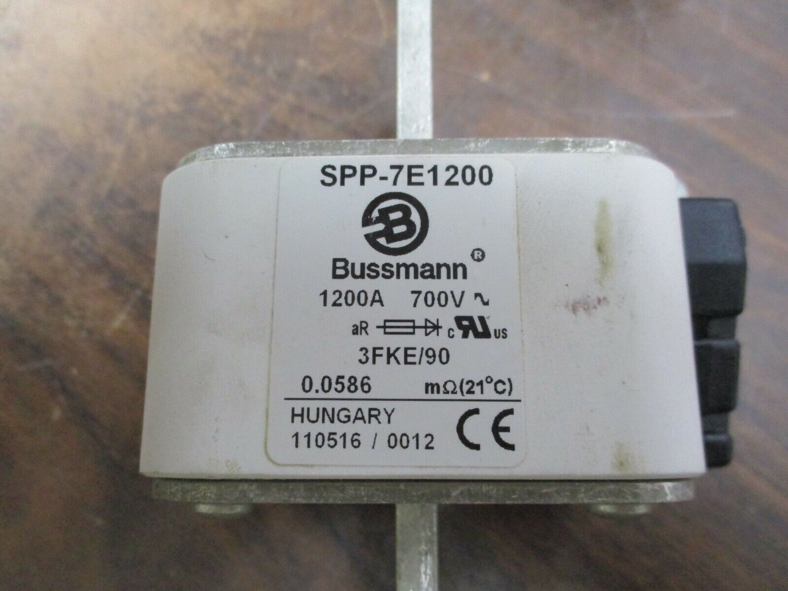Bussmann Fuse SPP-7E1200 1200A 700V New Surplus